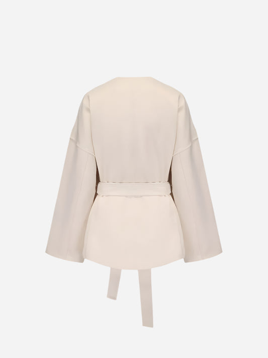 Rosa - Cardigan in Maglia con Nodo-Cardigan-Maravelli